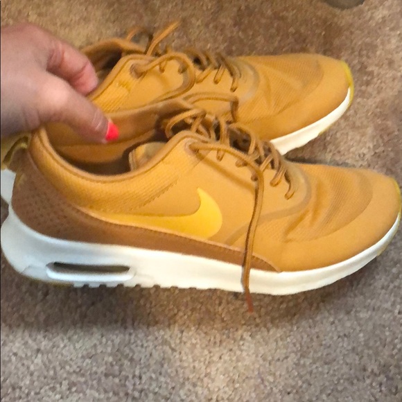 mustard color nikes